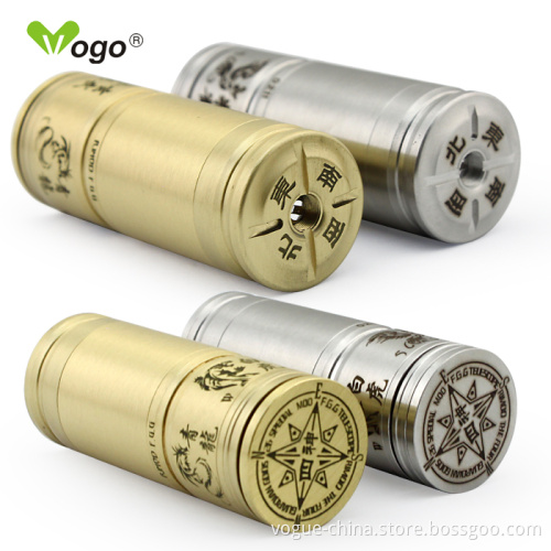 2014 Vogue Vm35 New Arrival Stainless Full Mechanical Mod Four Guardian Gods Mod Classical Fgg Mod